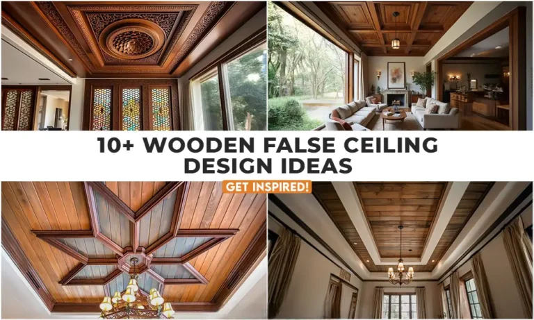 wooden false ceiling design ideas